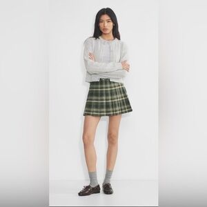 Sunday Best|Aritzia|Olive Micro Skirt|00